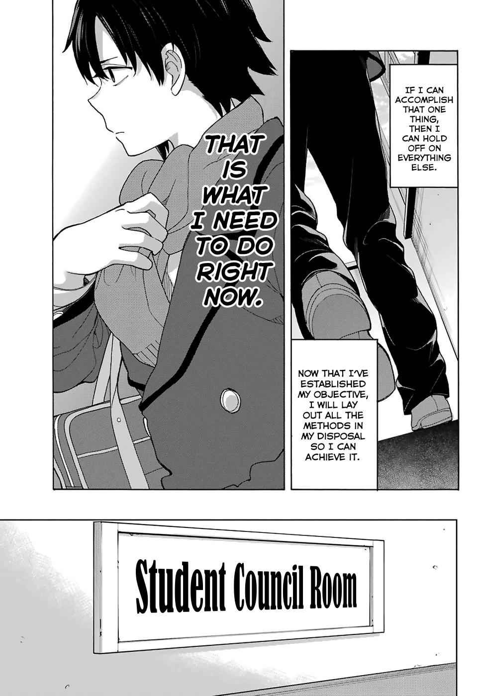 Yahari Ore no Seishun Love Come wa Machigatteiru -Mougenroku Chap 76 - Next Chap 77