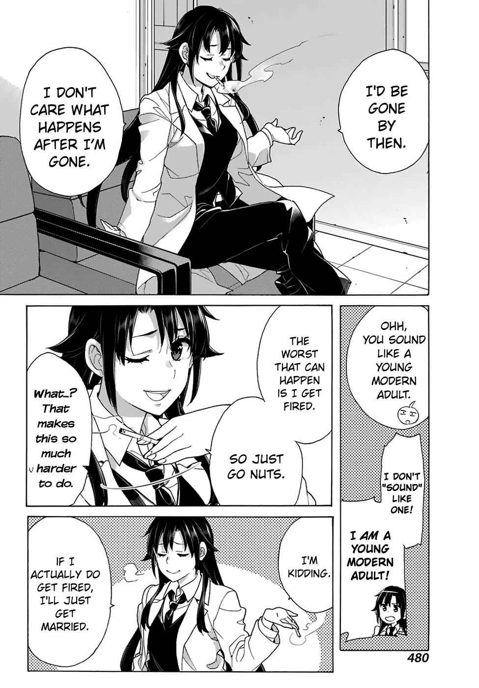 Yahari Ore no Seishun Love Come wa Machigatteiru -Mougenroku Chap 76 - Next Chap 77