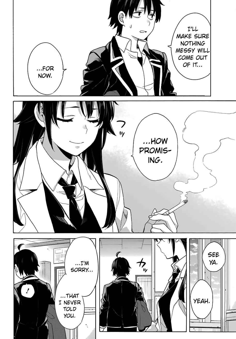 Yahari Ore no Seishun Love Come wa Machigatteiru -Mougenroku Chap 76 - Next Chap 77