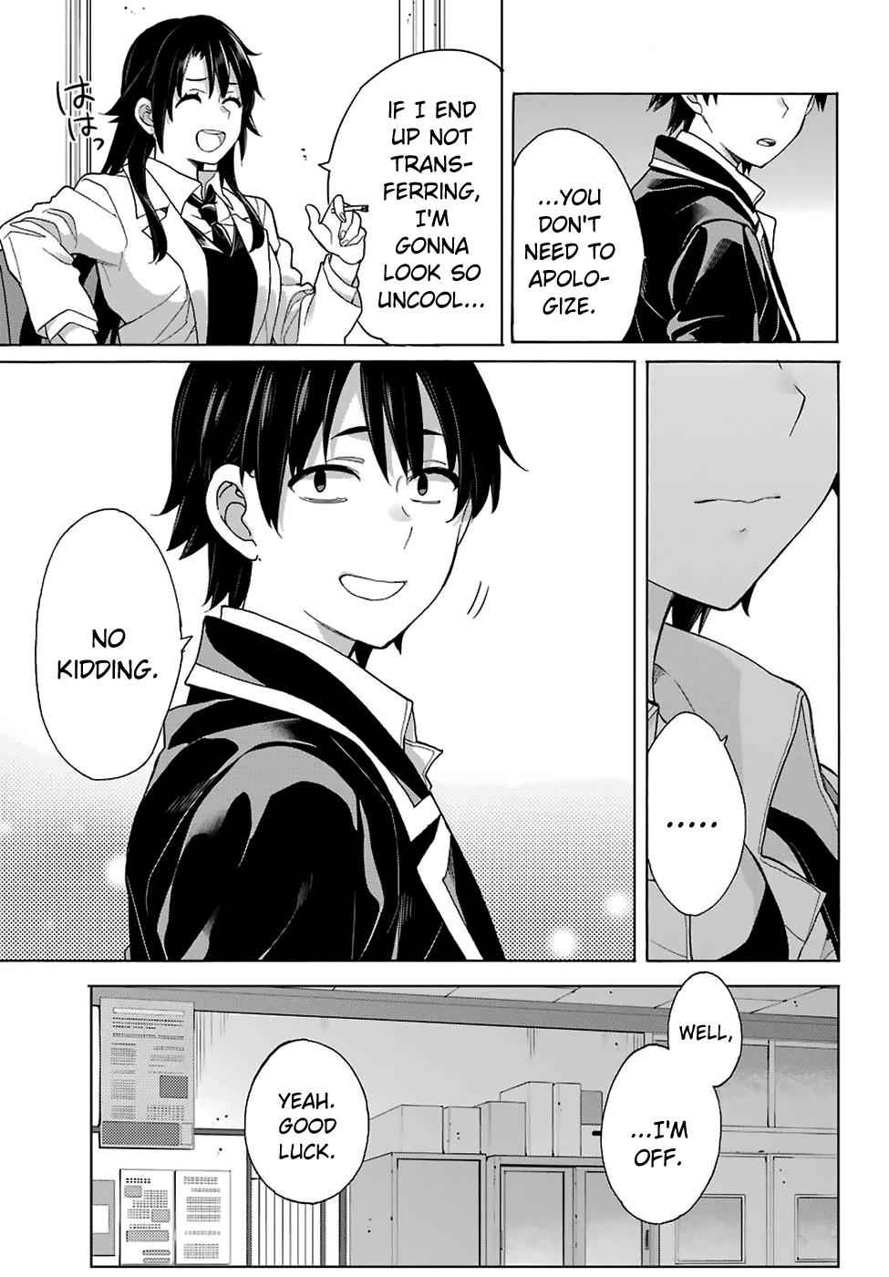 Yahari Ore no Seishun Love Come wa Machigatteiru -Mougenroku Chap 76 - Next Chap 77