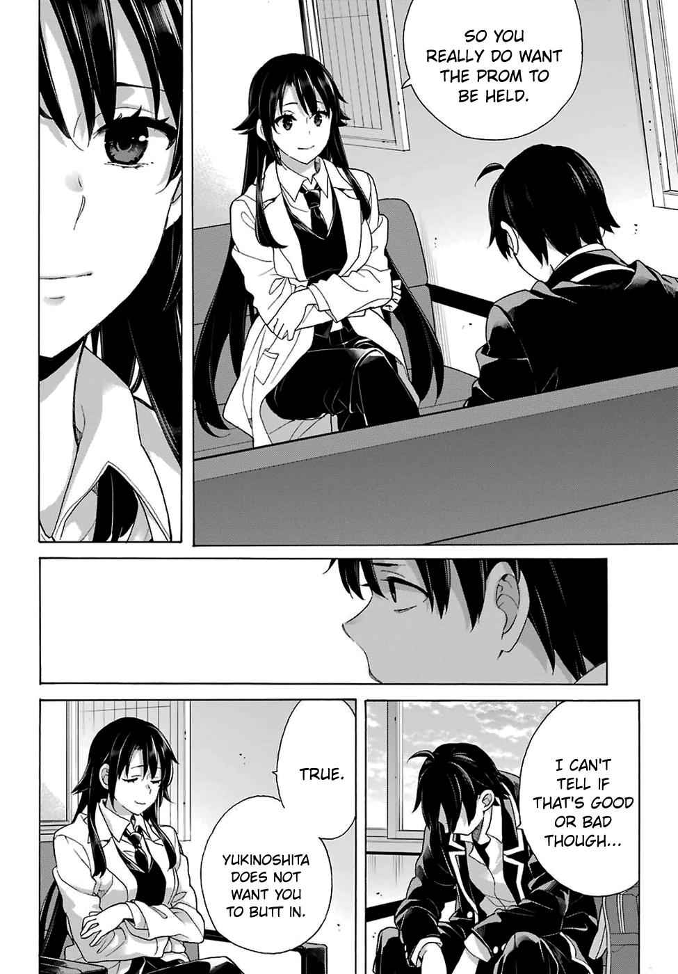 Yahari Ore no Seishun Love Come wa Machigatteiru -Mougenroku Chap 76 - Next Chap 77
