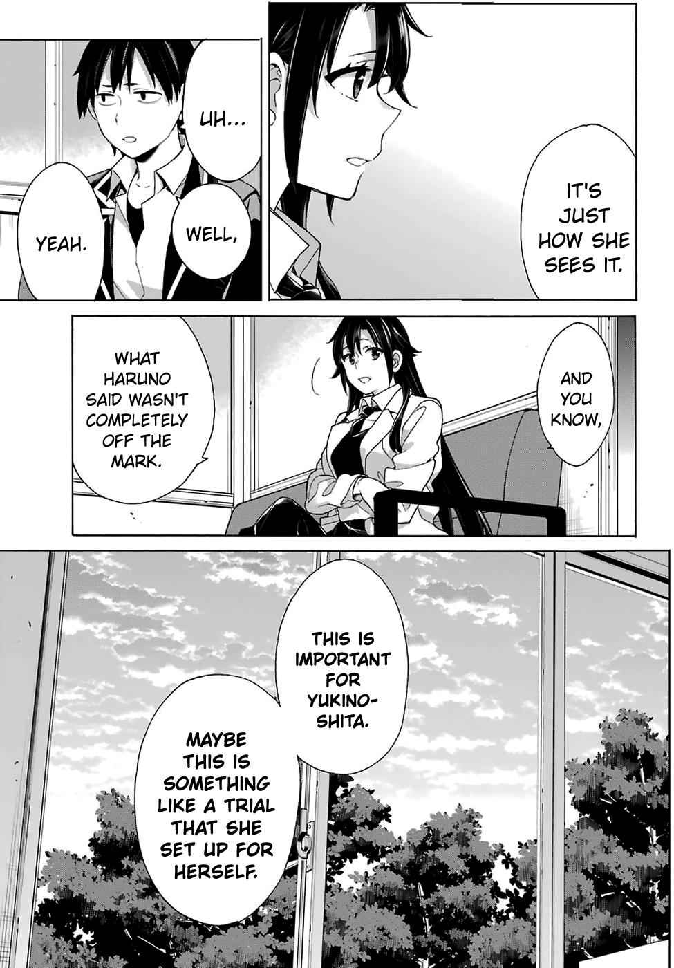 Yahari Ore no Seishun Love Come wa Machigatteiru -Mougenroku Chap 76 - Next Chap 77