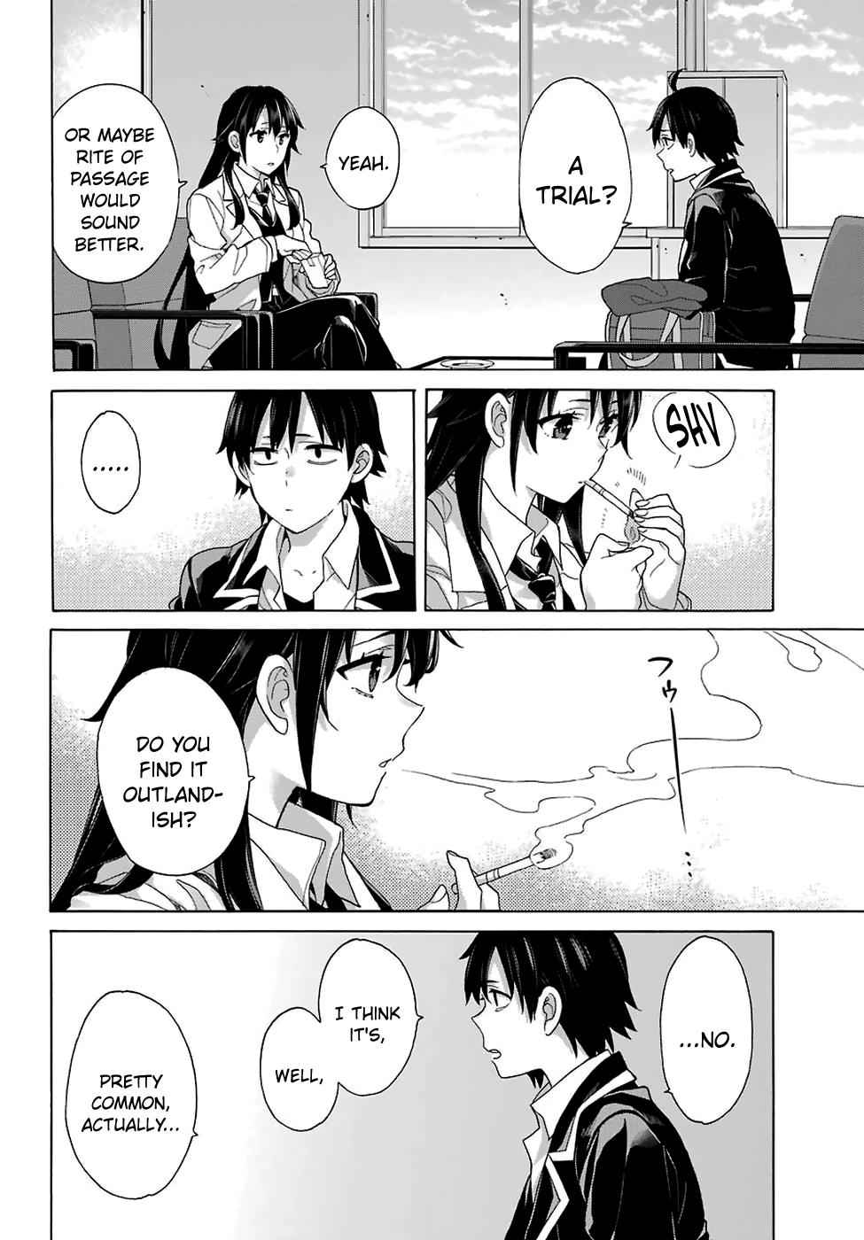 Yahari Ore no Seishun Love Come wa Machigatteiru -Mougenroku Chap 76 - Next Chap 77