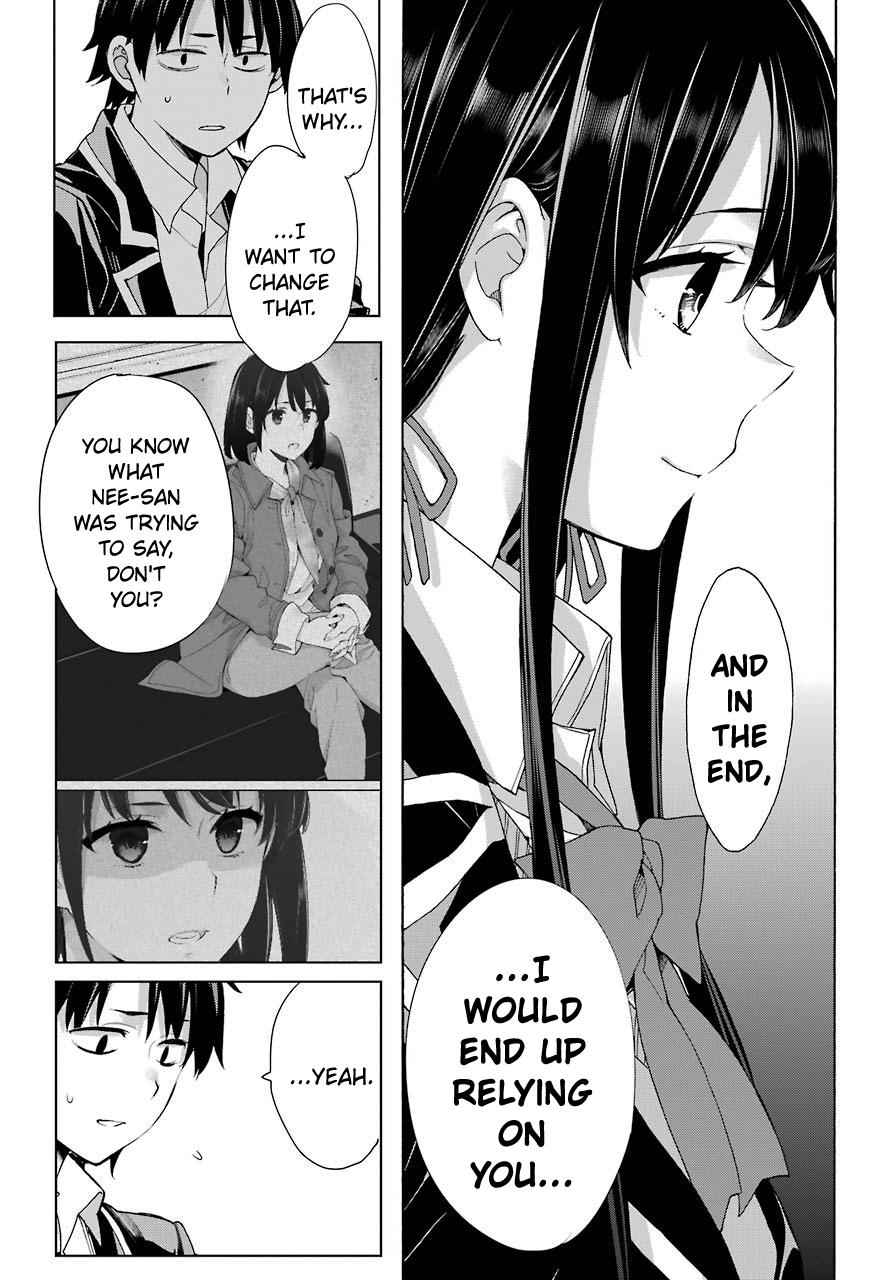 Yahari Ore no Seishun Love Come wa Machigatteiru -Mougenroku Chap 78 - Next Chap 79