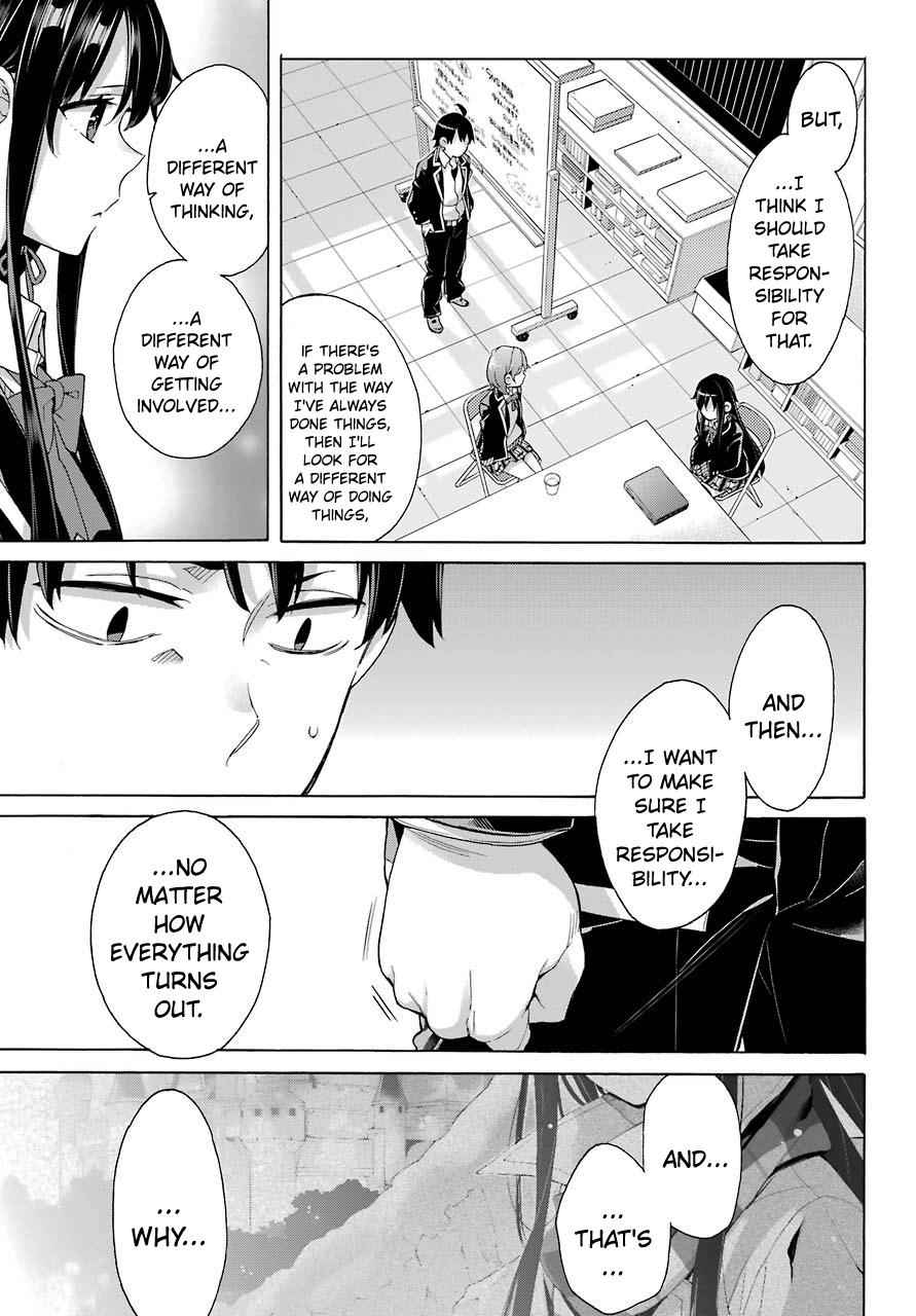Yahari Ore no Seishun Love Come wa Machigatteiru -Mougenroku Chap 78 - Next Chap 79