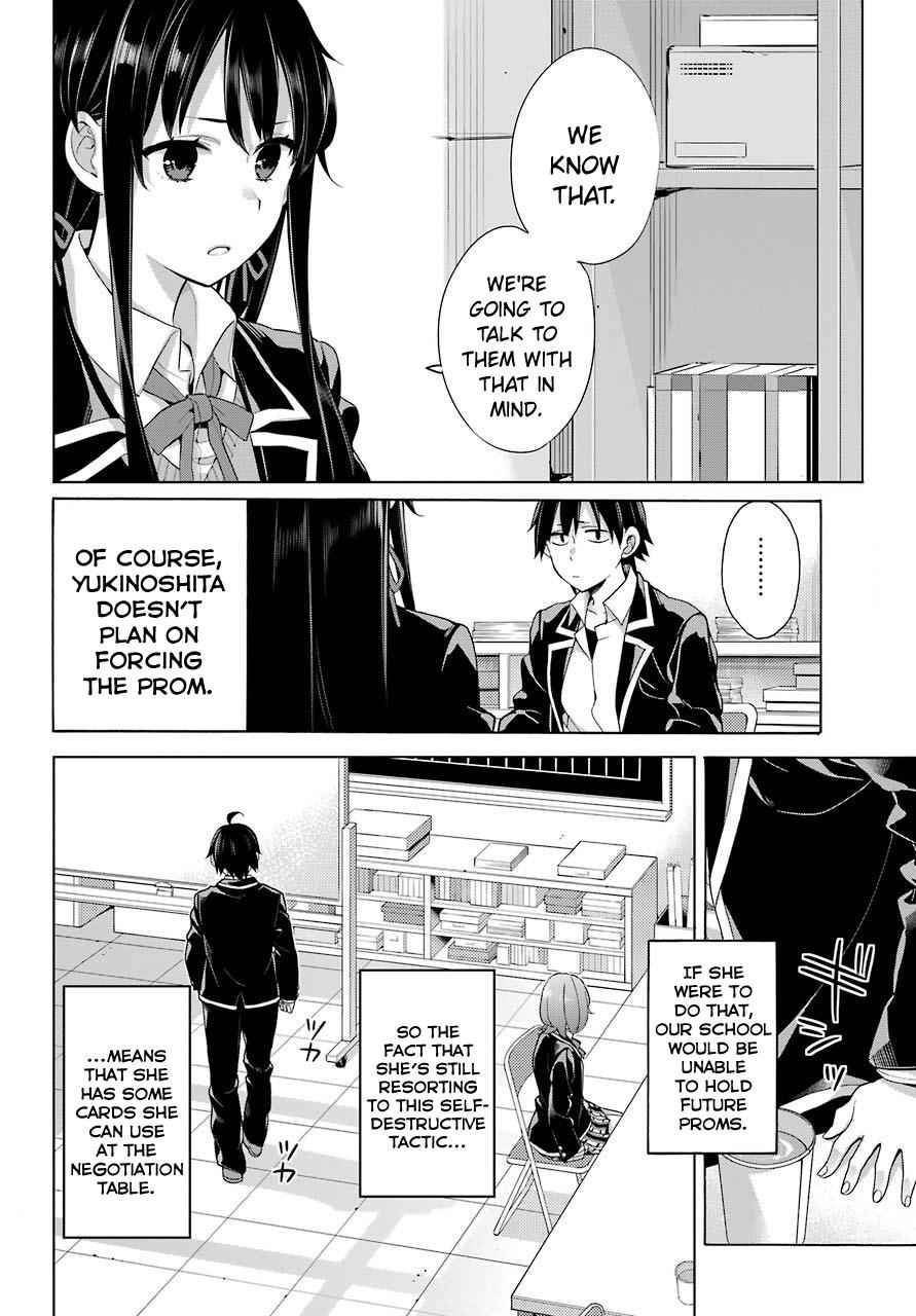 Yahari Ore no Seishun Love Come wa Machigatteiru -Mougenroku Chap 78 - Next Chap 79