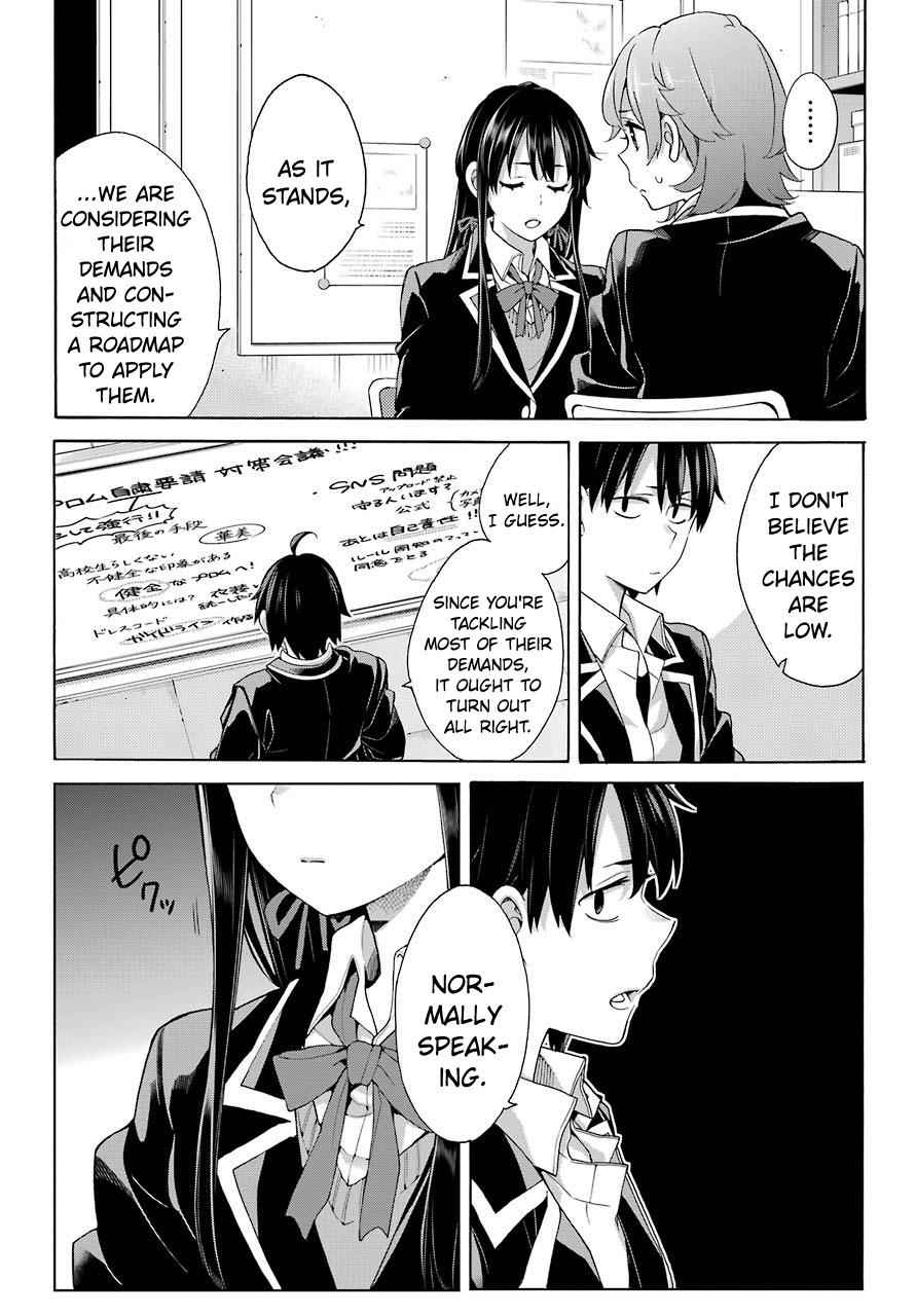 Yahari Ore no Seishun Love Come wa Machigatteiru -Mougenroku Chap 78 - Next Chap 79