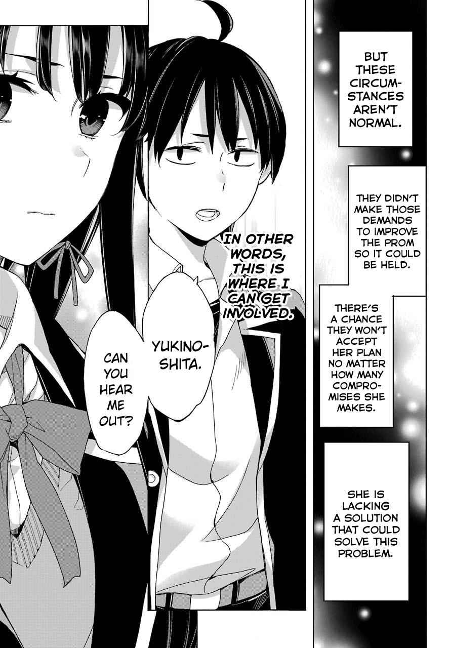 Yahari Ore no Seishun Love Come wa Machigatteiru -Mougenroku Chap 78 - Next Chap 79