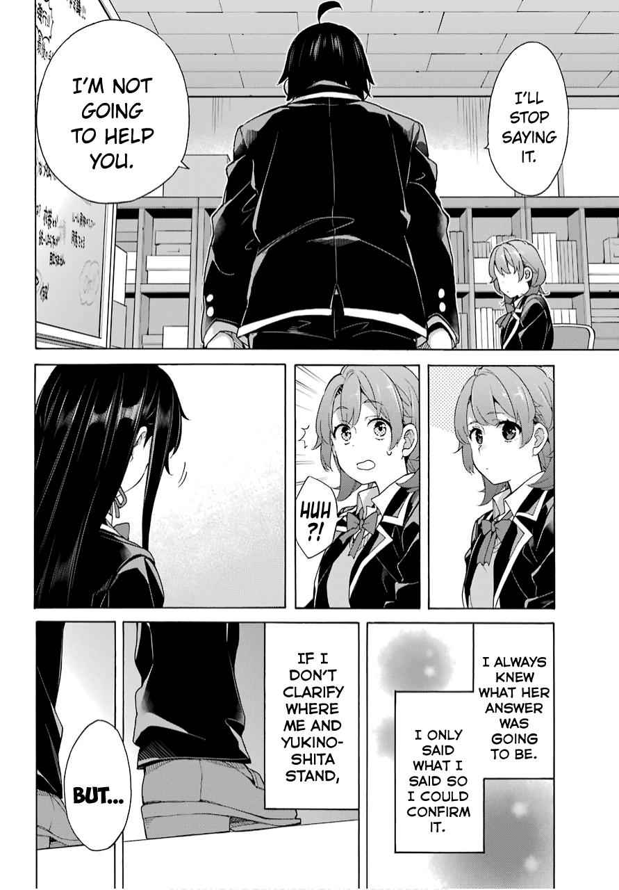 Yahari Ore no Seishun Love Come wa Machigatteiru -Mougenroku Chap 79 - Next Chap 80