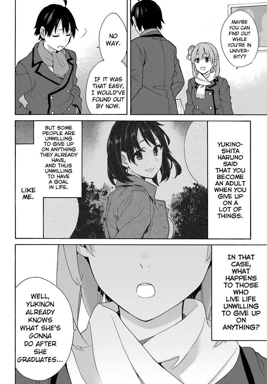 Yahari Ore no Seishun Love Come wa Machigatteiru -Mougenroku Chap 71 - Next Chap 72