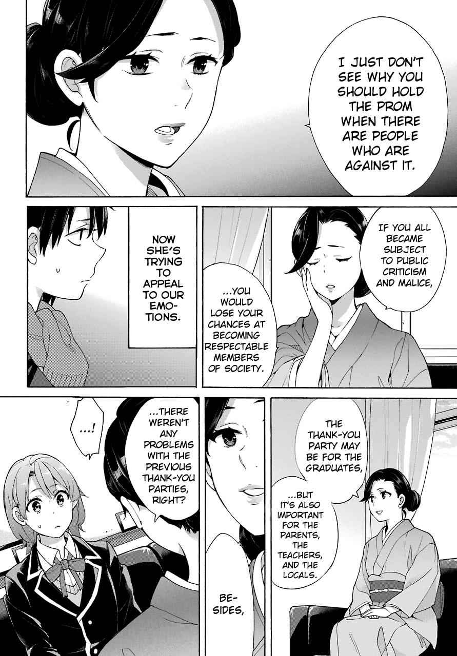 Yahari Ore no Seishun Love Come wa Machigatteiru -Mougenroku Chap 72 - Next Chap 73