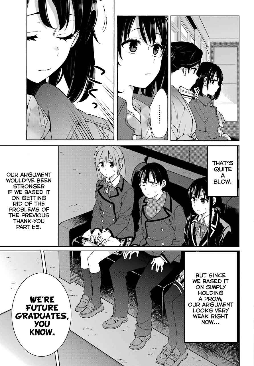 Yahari Ore no Seishun Love Come wa Machigatteiru -Mougenroku Chap 72 - Next Chap 73