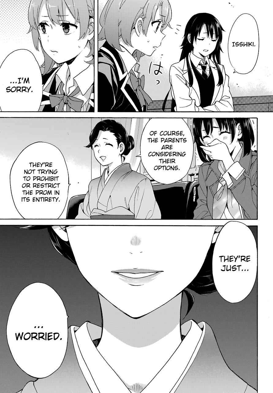 Yahari Ore no Seishun Love Come wa Machigatteiru -Mougenroku Chap 72 - Next Chap 73
