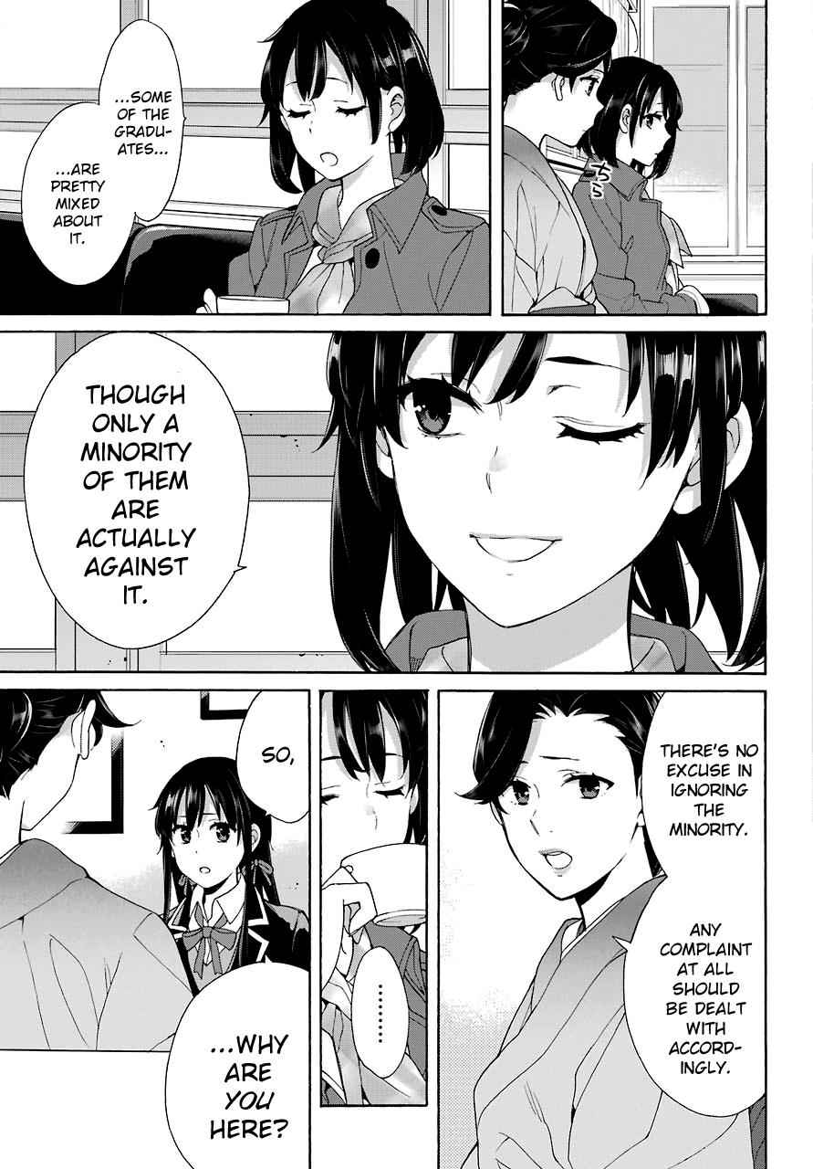 Yahari Ore no Seishun Love Come wa Machigatteiru -Mougenroku Chap 72 - Next Chap 73