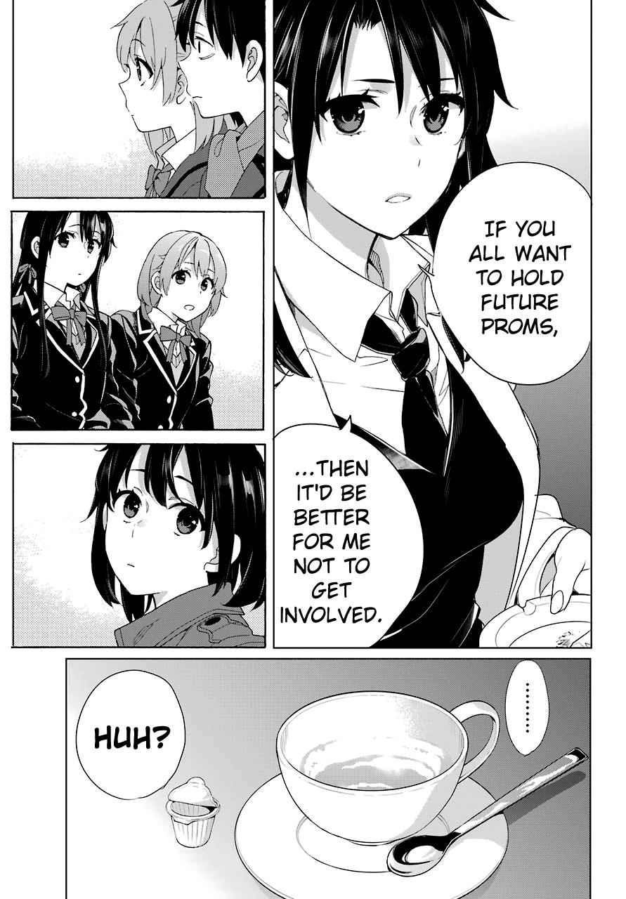 Yahari Ore no Seishun Love Come wa Machigatteiru -Mougenroku Chap 72 - Next Chap 73