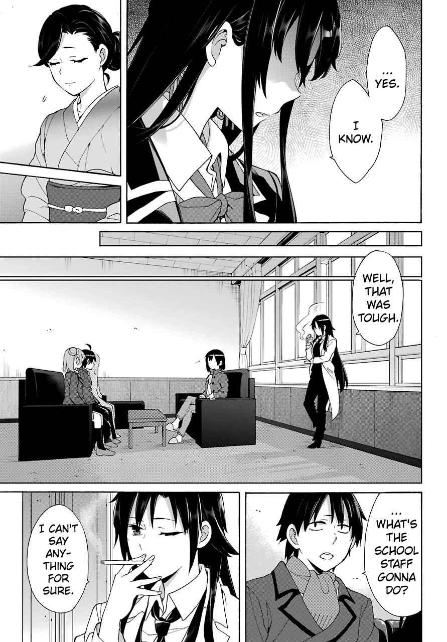 Yahari Ore no Seishun Love Come wa Machigatteiru -Mougenroku Chap 72 - Next Chap 73