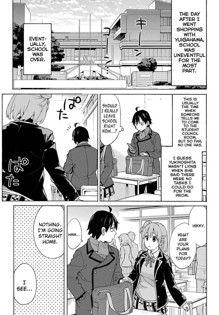 Yahari Ore no Seishun Love Come wa Machigatteiru -Mougenroku Chap 72 - Next Chap 73