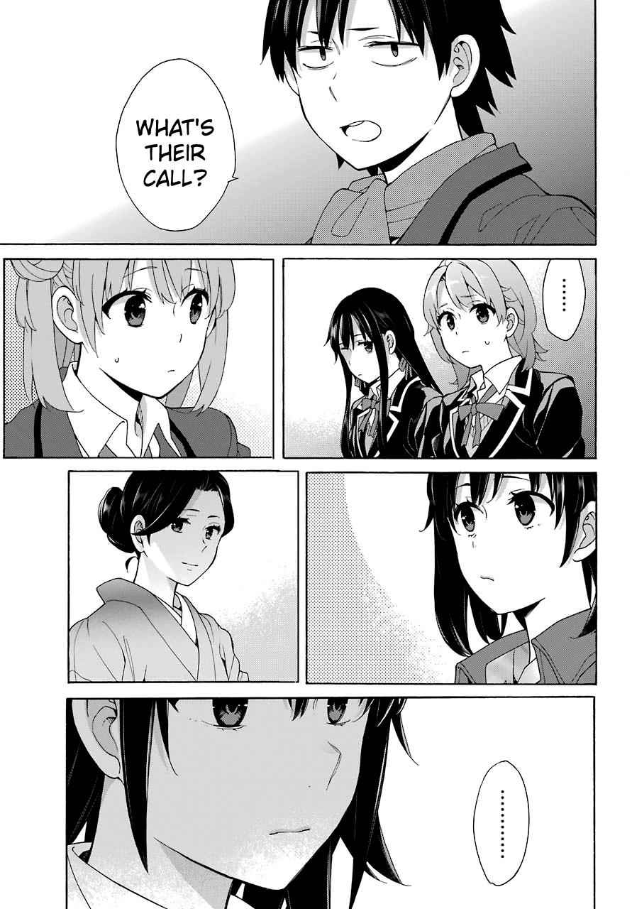 Yahari Ore no Seishun Love Come wa Machigatteiru -Mougenroku Chap 72 - Next Chap 73
