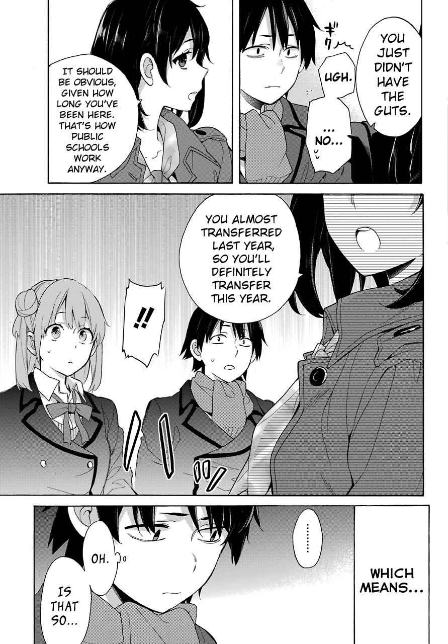 Yahari Ore no Seishun Love Come wa Machigatteiru -Mougenroku Chap 73 - Next Chap 74
