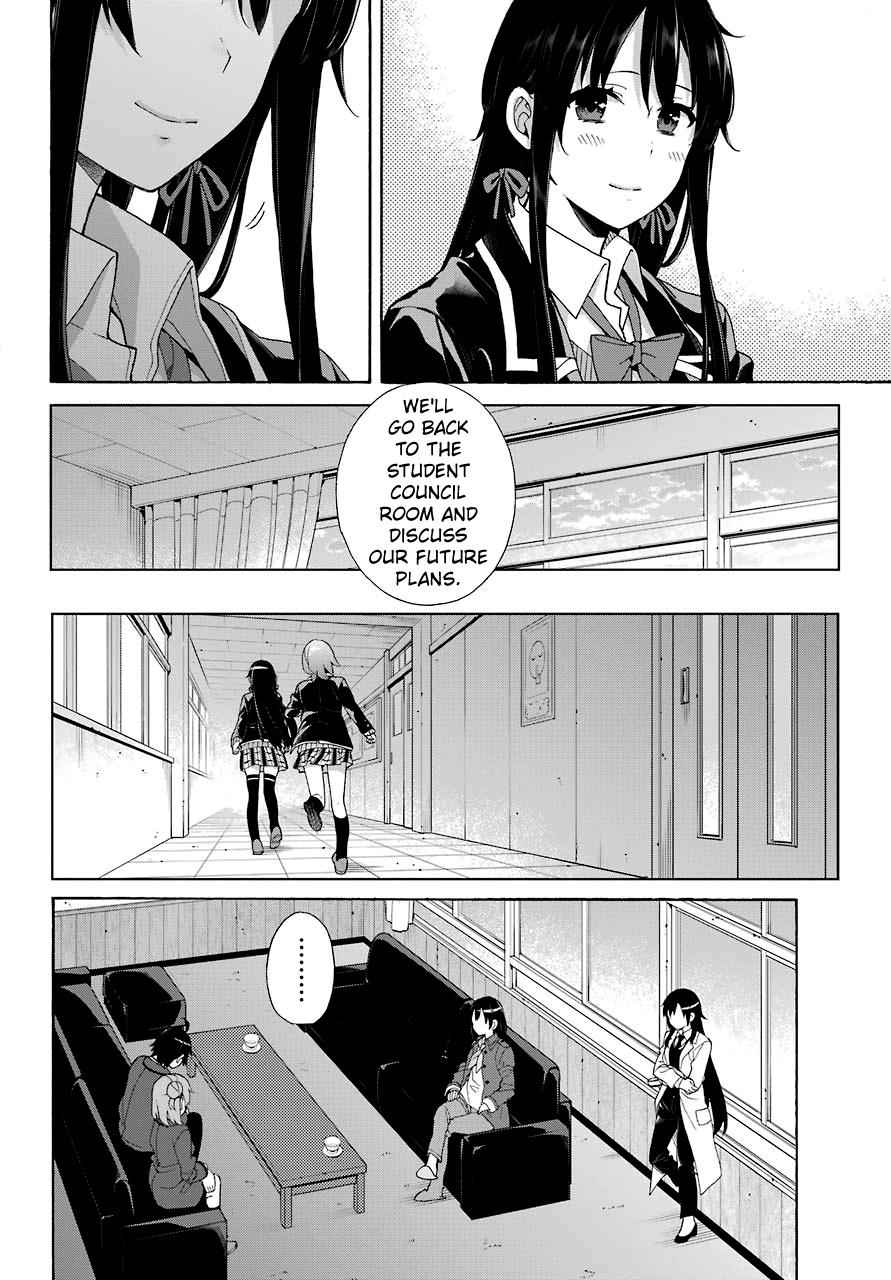 Yahari Ore no Seishun Love Come wa Machigatteiru -Mougenroku Chap 73 - Next Chap 74