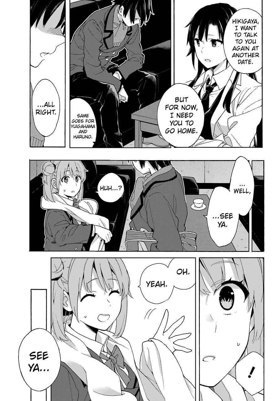 Yahari Ore no Seishun Love Come wa Machigatteiru -Mougenroku Chap 73 - Next Chap 74