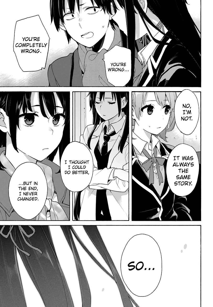 Yahari Ore no Seishun Love Come wa Machigatteiru -Mougenroku Chap 73 - Next Chap 74