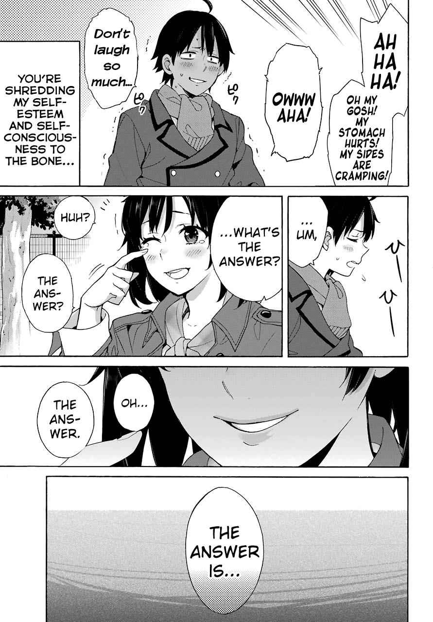 Yahari Ore no Seishun Love Come wa Machigatteiru -Mougenroku Chap 73 - Next Chap 74