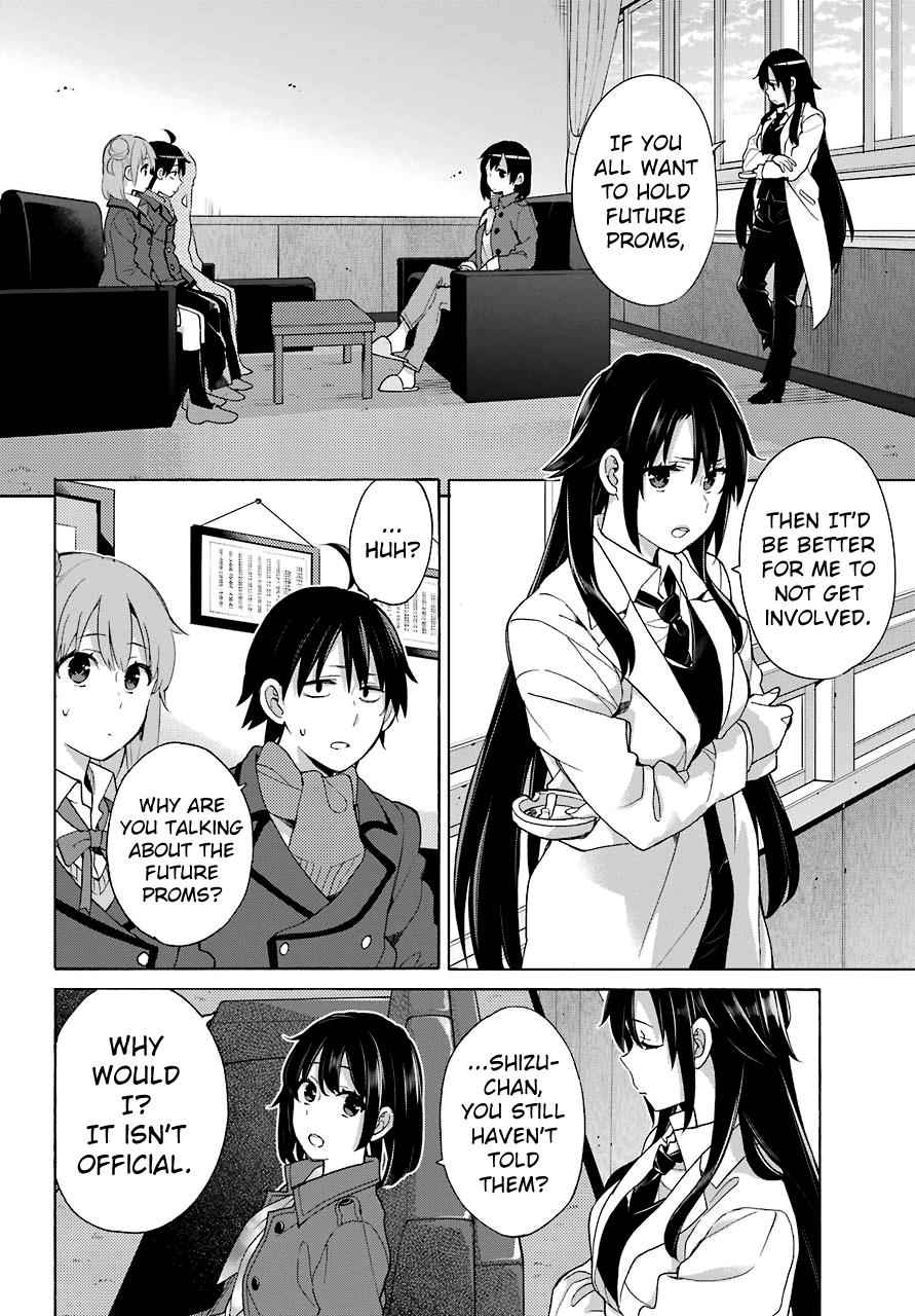 Yahari Ore no Seishun Love Come wa Machigatteiru -Mougenroku Chap 73 - Next Chap 74