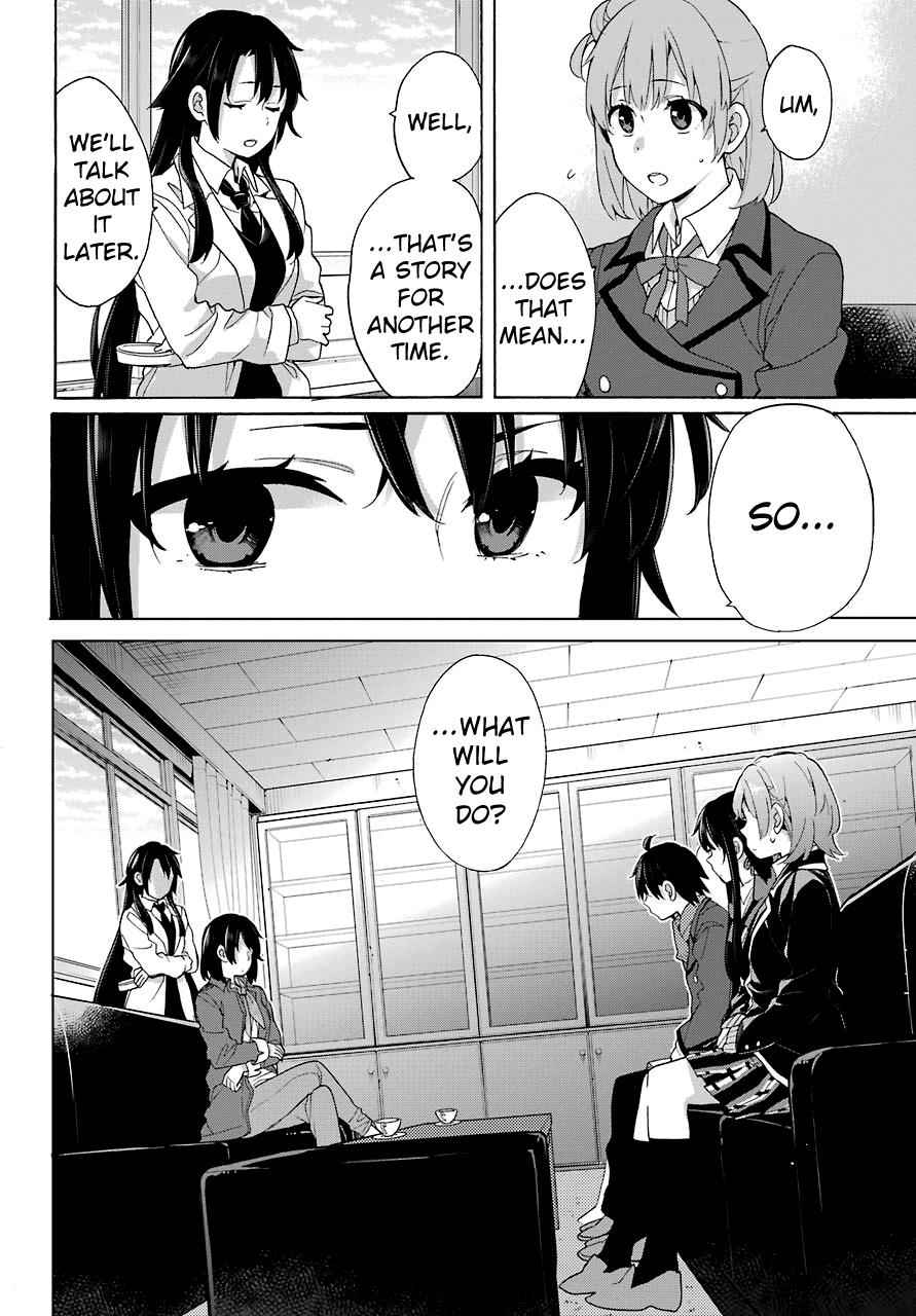 Yahari Ore no Seishun Love Come wa Machigatteiru -Mougenroku Chap 73 - Next Chap 74