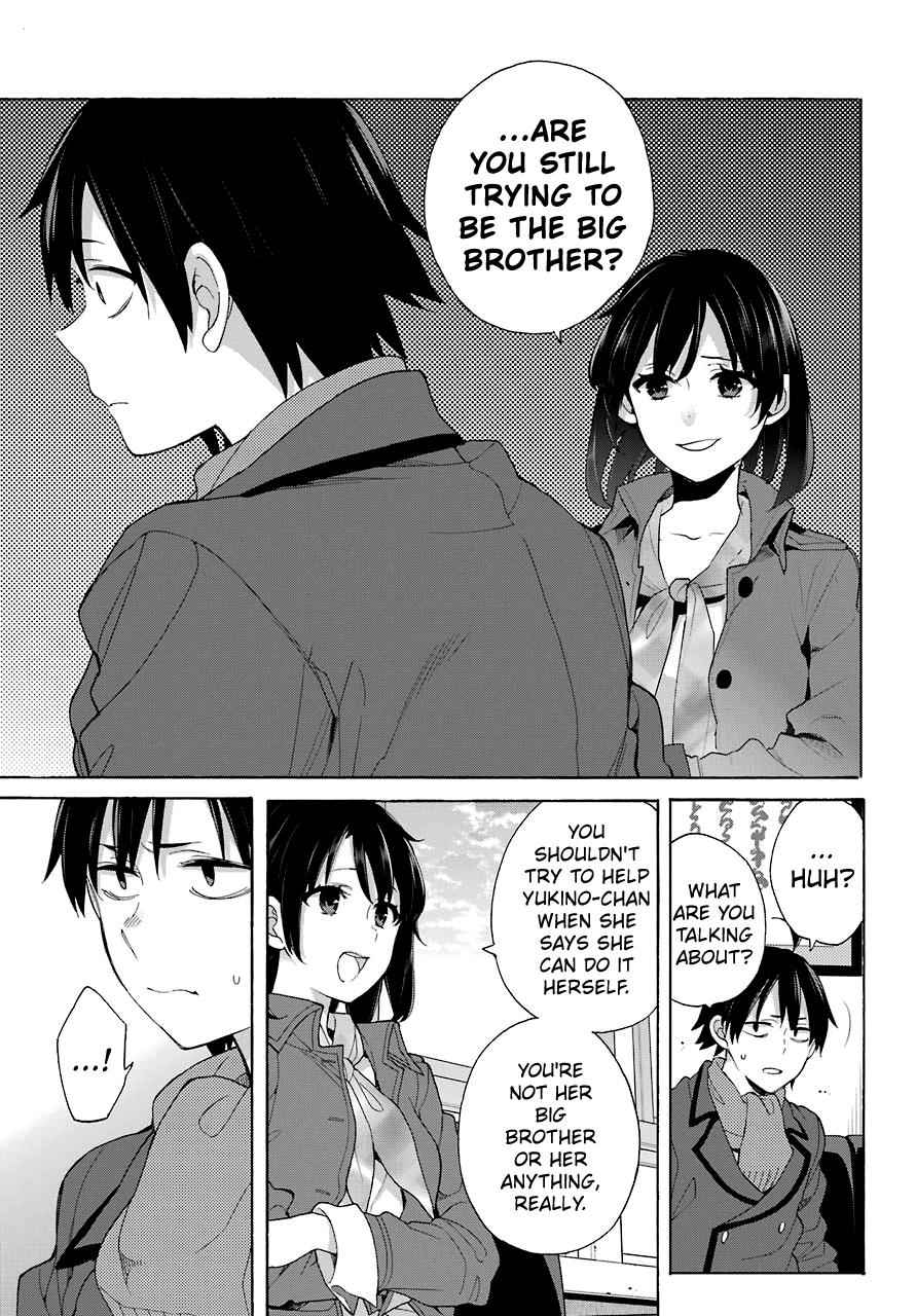 Yahari Ore no Seishun Love Come wa Machigatteiru -Mougenroku Chap 73 - Next Chap 74