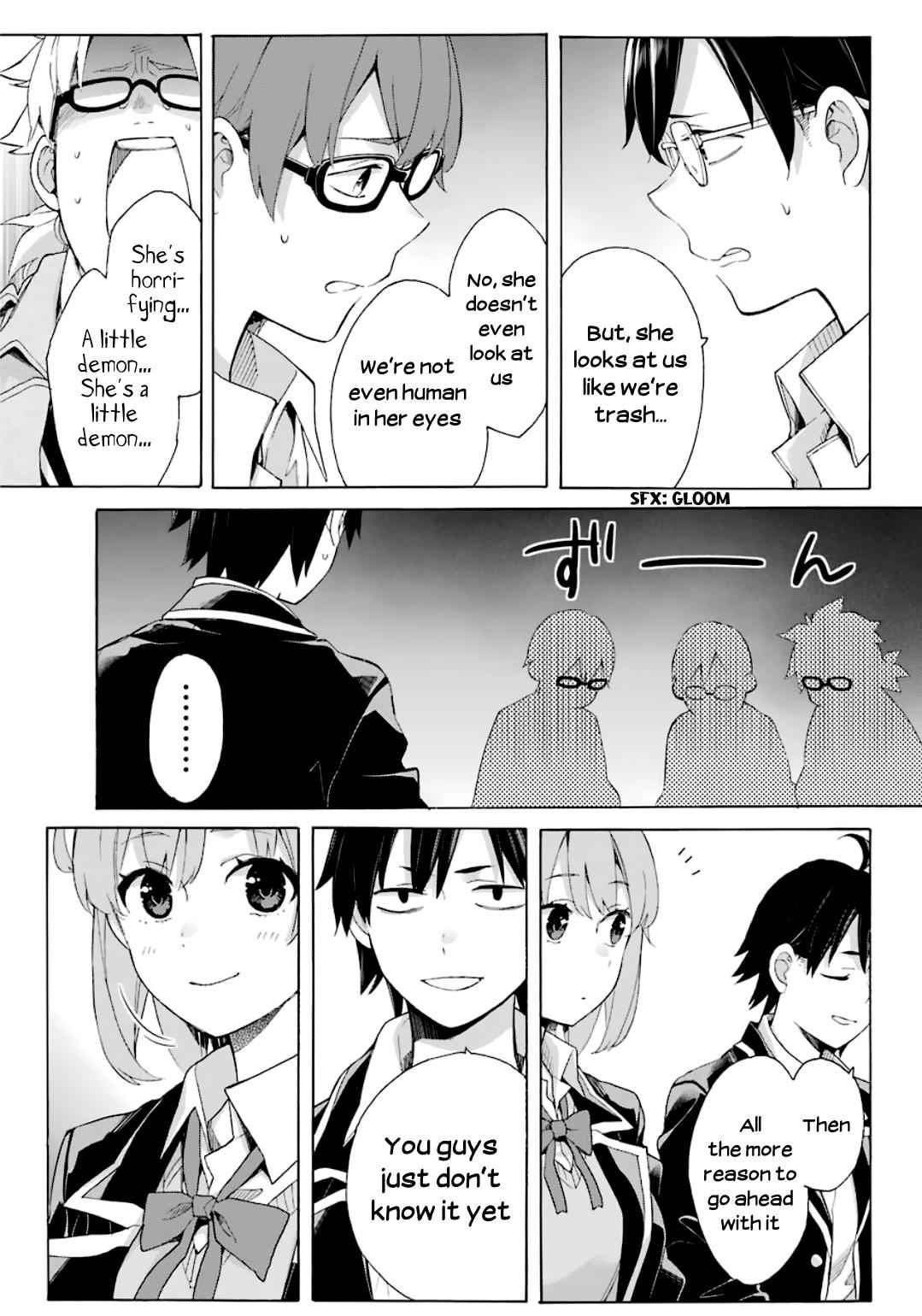 Yahari Ore no Seishun Love Come wa Machigatteiru -Mougenroku Chap 84 - Next Chap 85