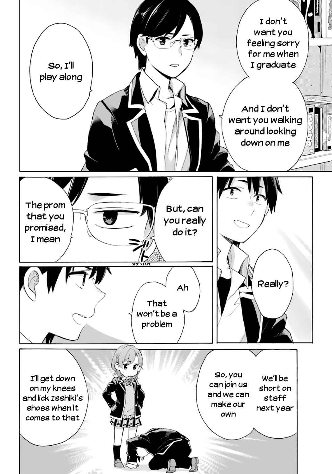 Yahari Ore no Seishun Love Come wa Machigatteiru -Mougenroku Chap 84 - Next Chap 85