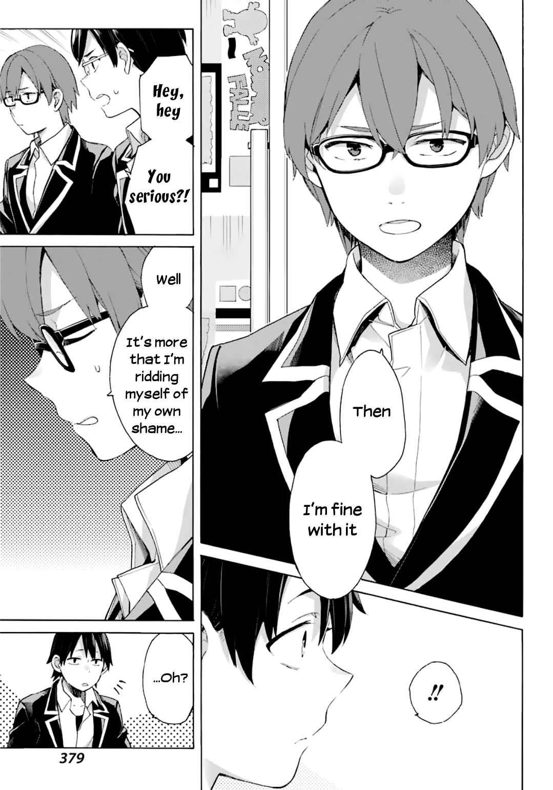 Yahari Ore no Seishun Love Come wa Machigatteiru -Mougenroku Chap 84 - Next Chap 85