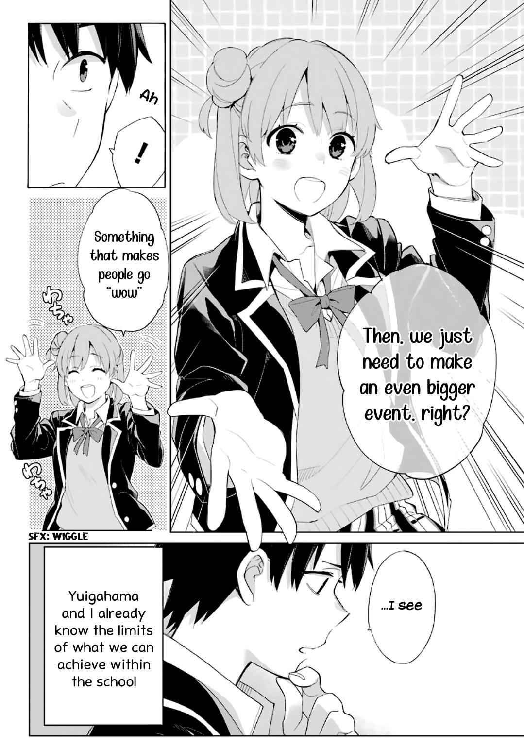 Yahari Ore no Seishun Love Come wa Machigatteiru -Mougenroku Chap 84 - Next Chap 85