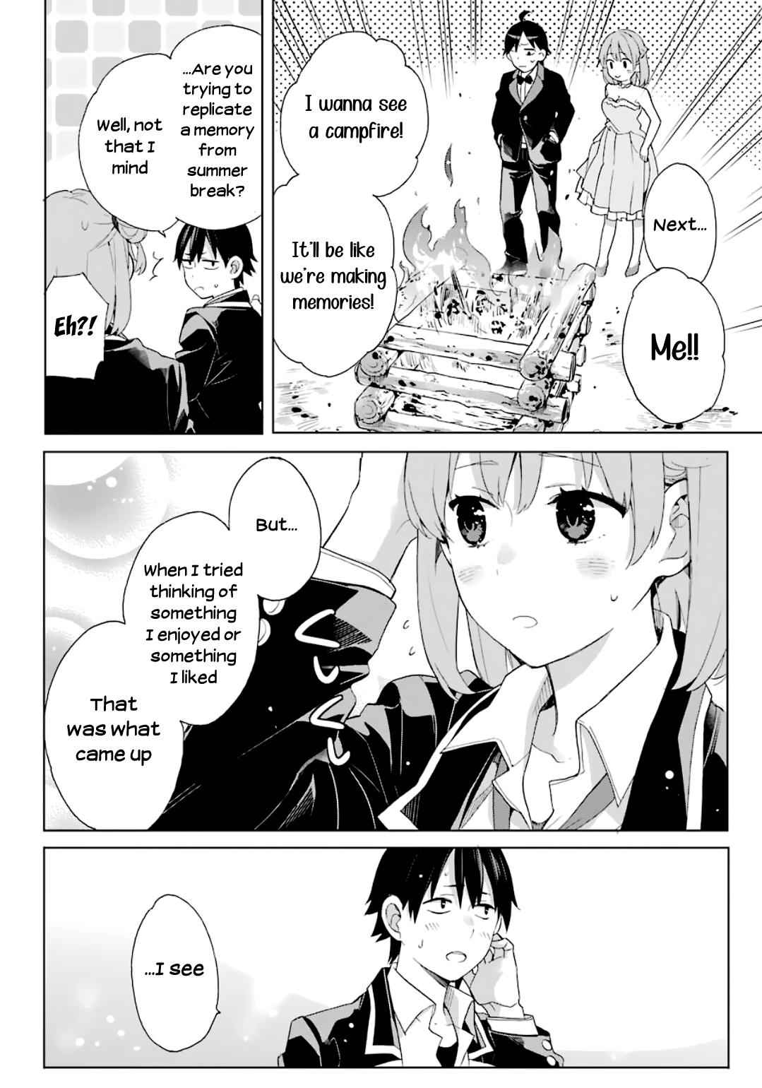 Yahari Ore no Seishun Love Come wa Machigatteiru -Mougenroku Chap 84 - Next Chap 85