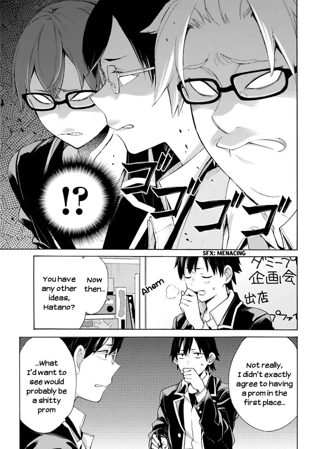 Yahari Ore no Seishun Love Come wa Machigatteiru -Mougenroku Chap 84 - Next Chap 85