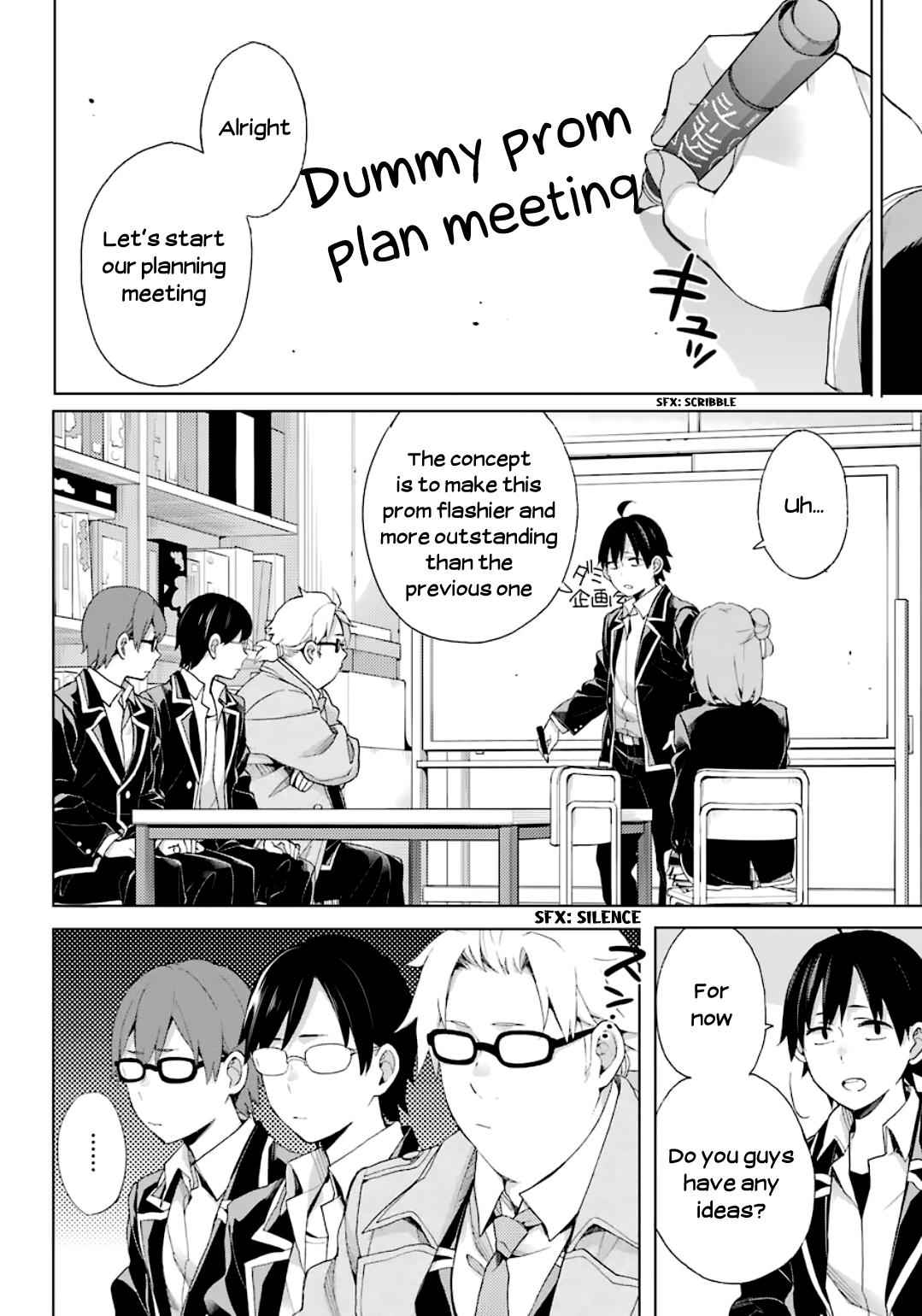 Yahari Ore no Seishun Love Come wa Machigatteiru -Mougenroku Chap 84 - Next Chap 85