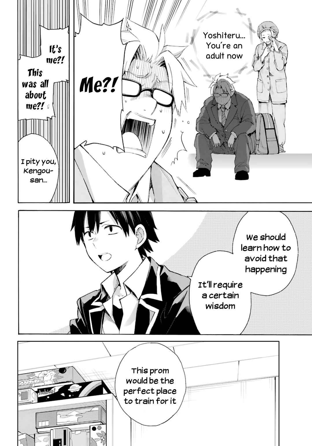 Yahari Ore no Seishun Love Come wa Machigatteiru -Mougenroku Chap 84 - Next Chap 85