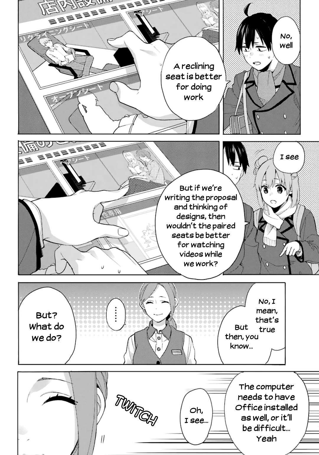 Yahari Ore no Seishun Love Come wa Machigatteiru -Mougenroku Chap 85 - Next Chap 86