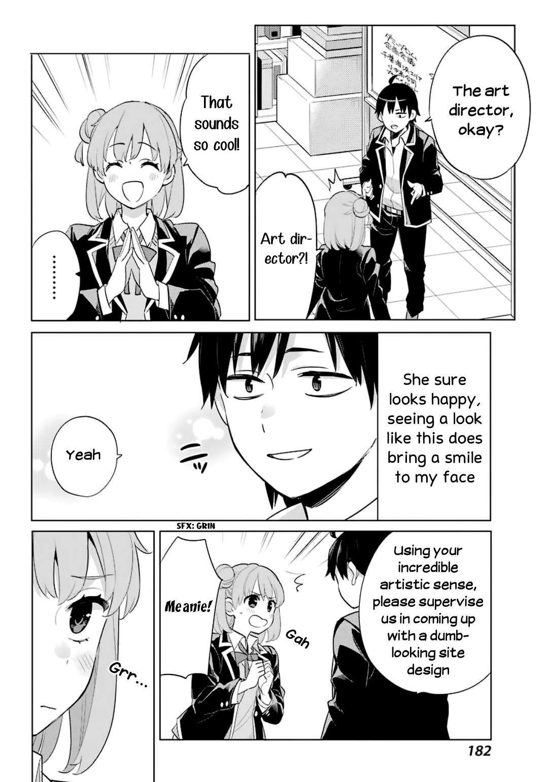 Yahari Ore no Seishun Love Come wa Machigatteiru -Mougenroku Chap 85 - Next Chap 86