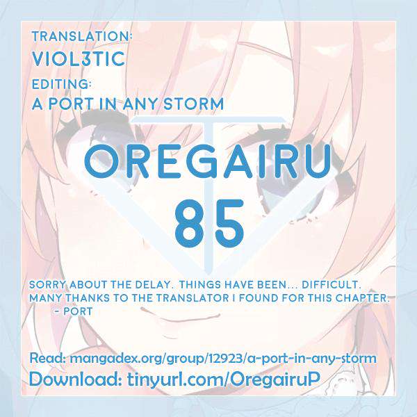 Yahari Ore no Seishun Love Come wa Machigatteiru -Mougenroku Chap 85 - Next Chap 86