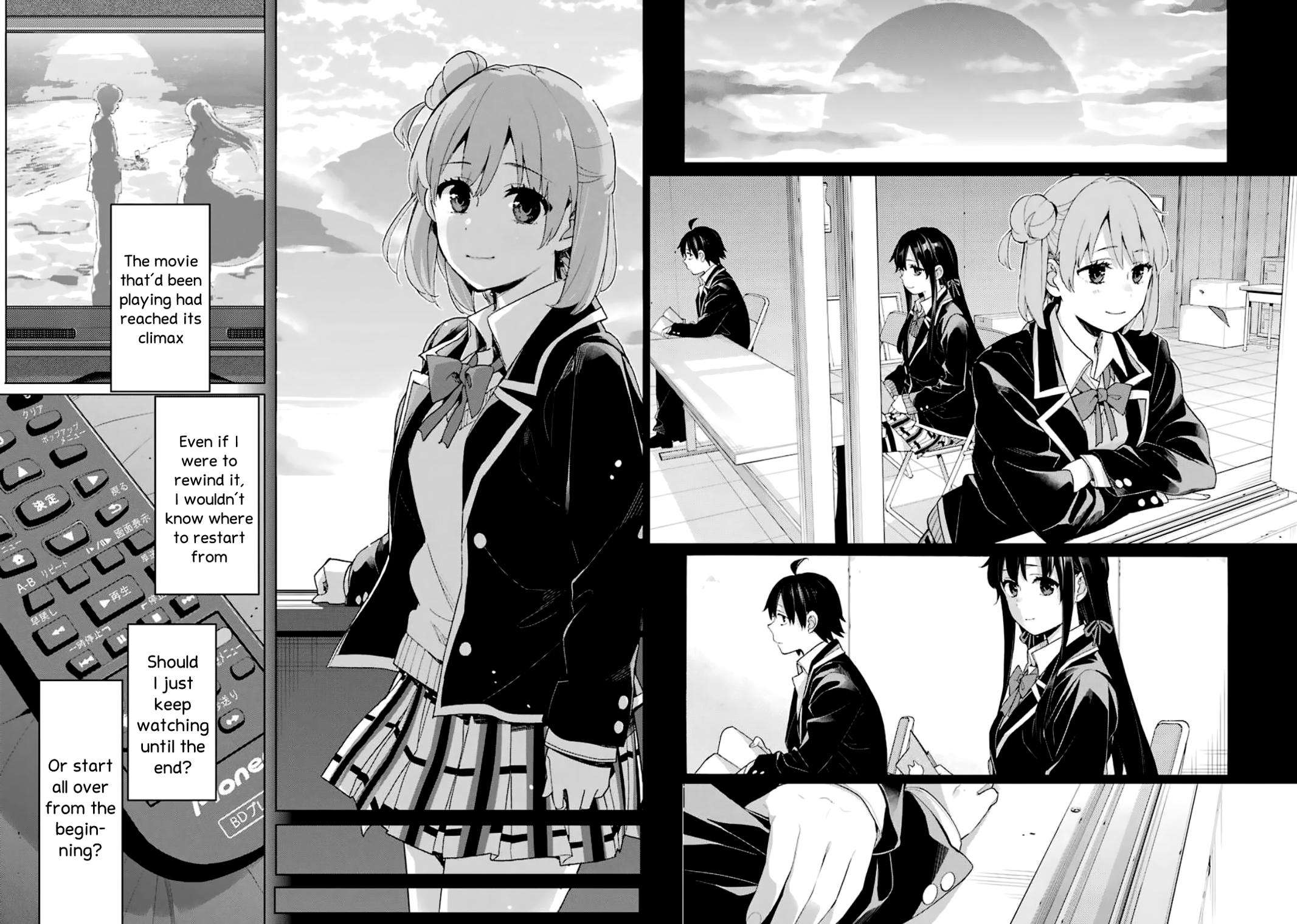 Yahari Ore no Seishun Love Come wa Machigatteiru -Mougenroku Chap 85 - Next Chap 86