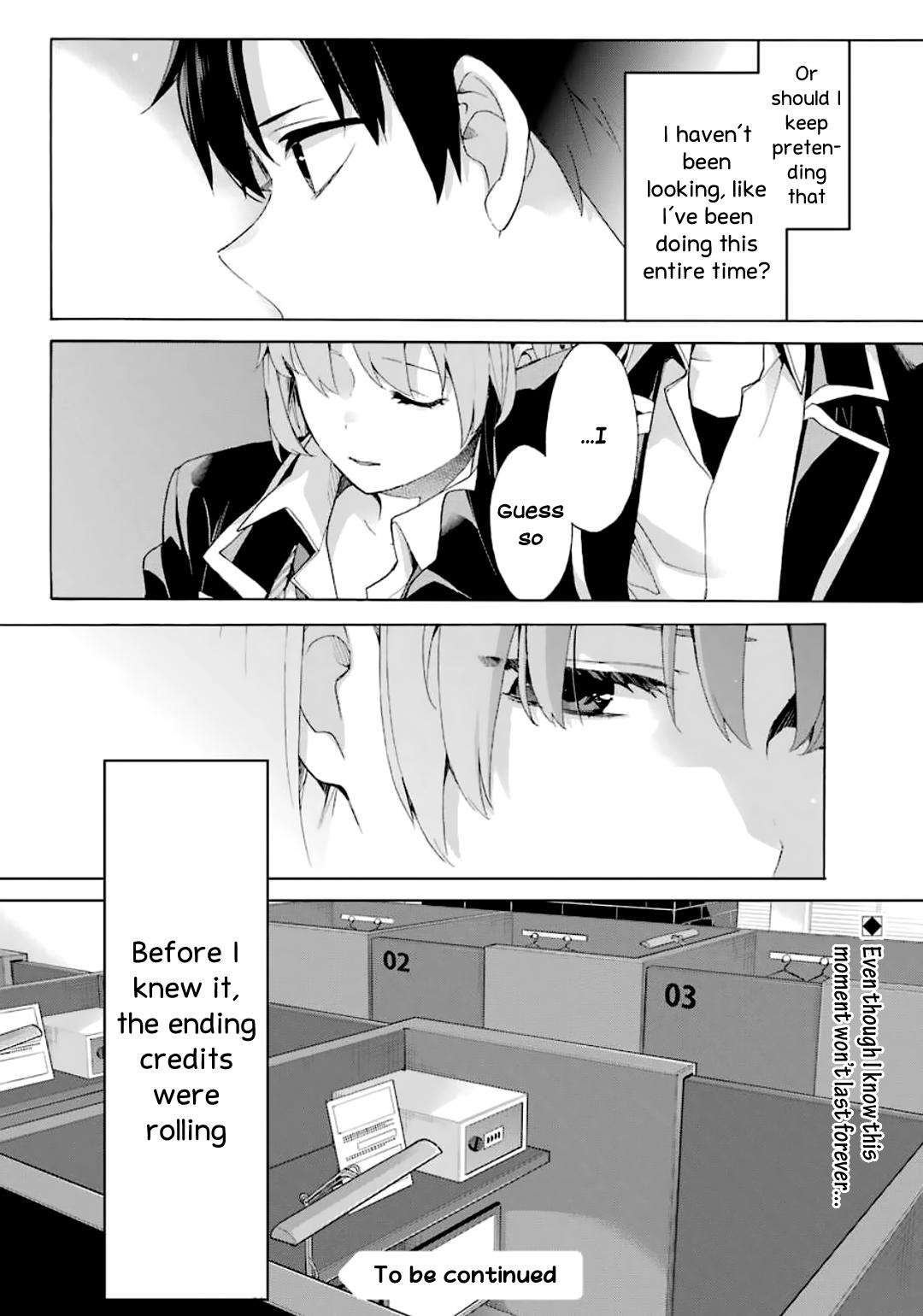 Yahari Ore no Seishun Love Come wa Machigatteiru -Mougenroku Chap 85 - Next Chap 86
