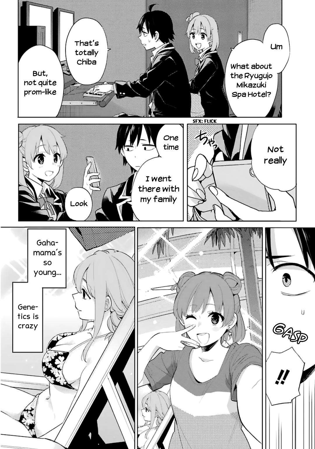 Yahari Ore no Seishun Love Come wa Machigatteiru -Mougenroku Chap 85 - Next Chap 86