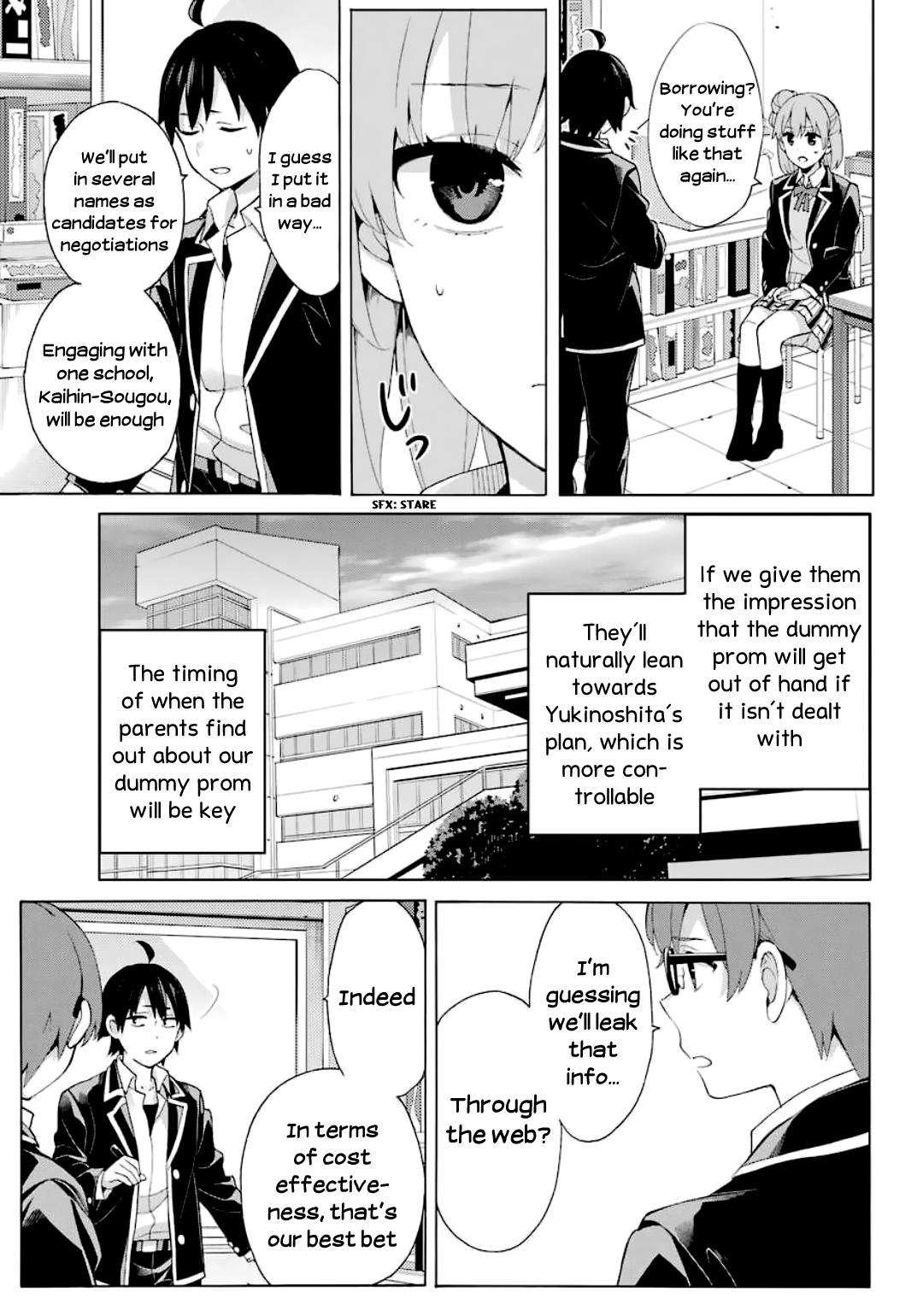 Yahari Ore no Seishun Love Come wa Machigatteiru -Mougenroku Chap 85 - Next Chap 86