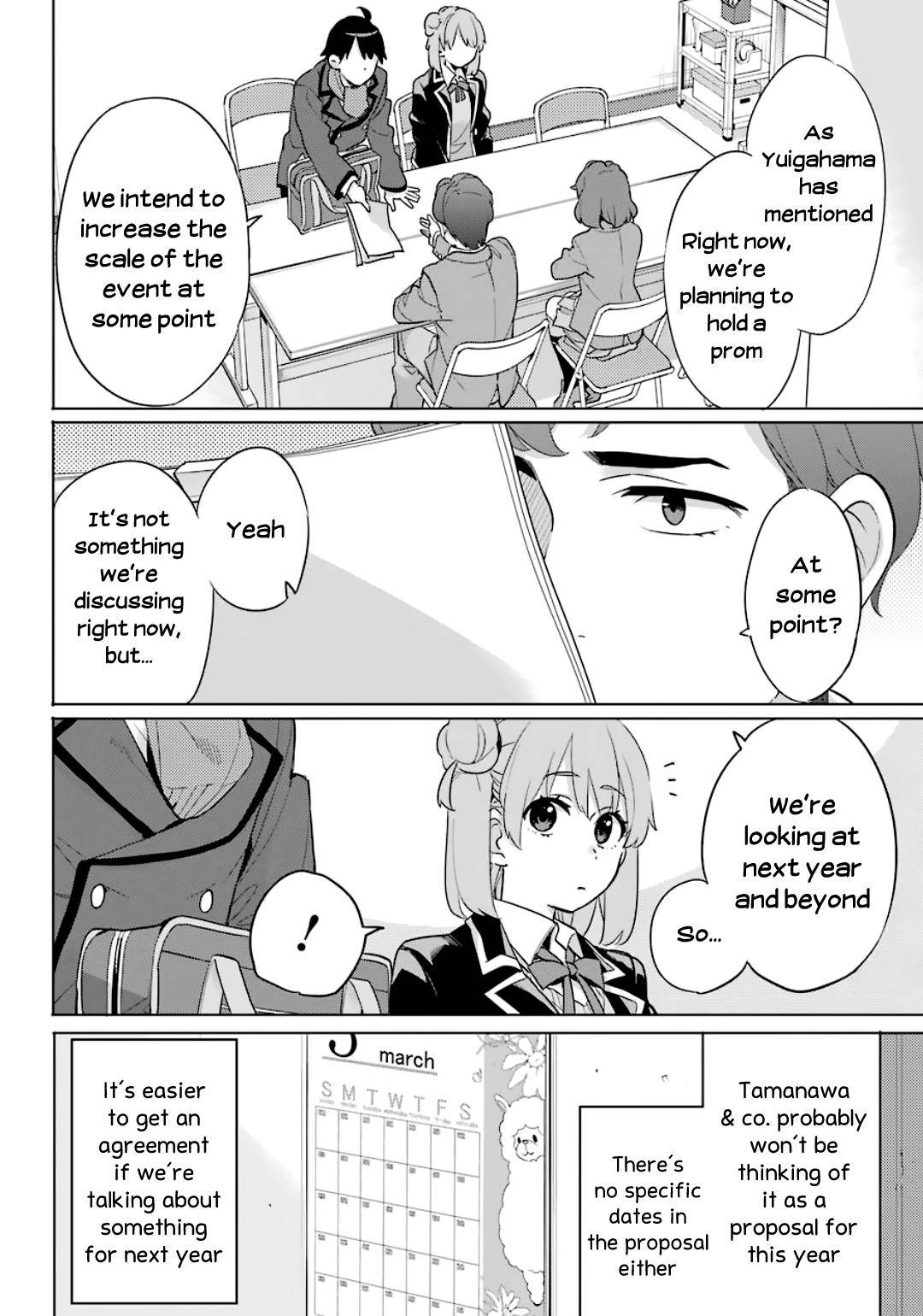 Yahari Ore no Seishun Love Come wa Machigatteiru -Mougenroku Chap 86 - Next Chap 87