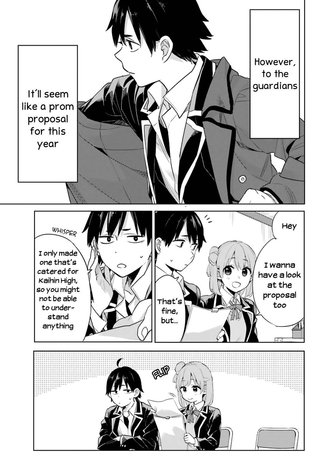 Yahari Ore no Seishun Love Come wa Machigatteiru -Mougenroku Chap 86 - Next Chap 87