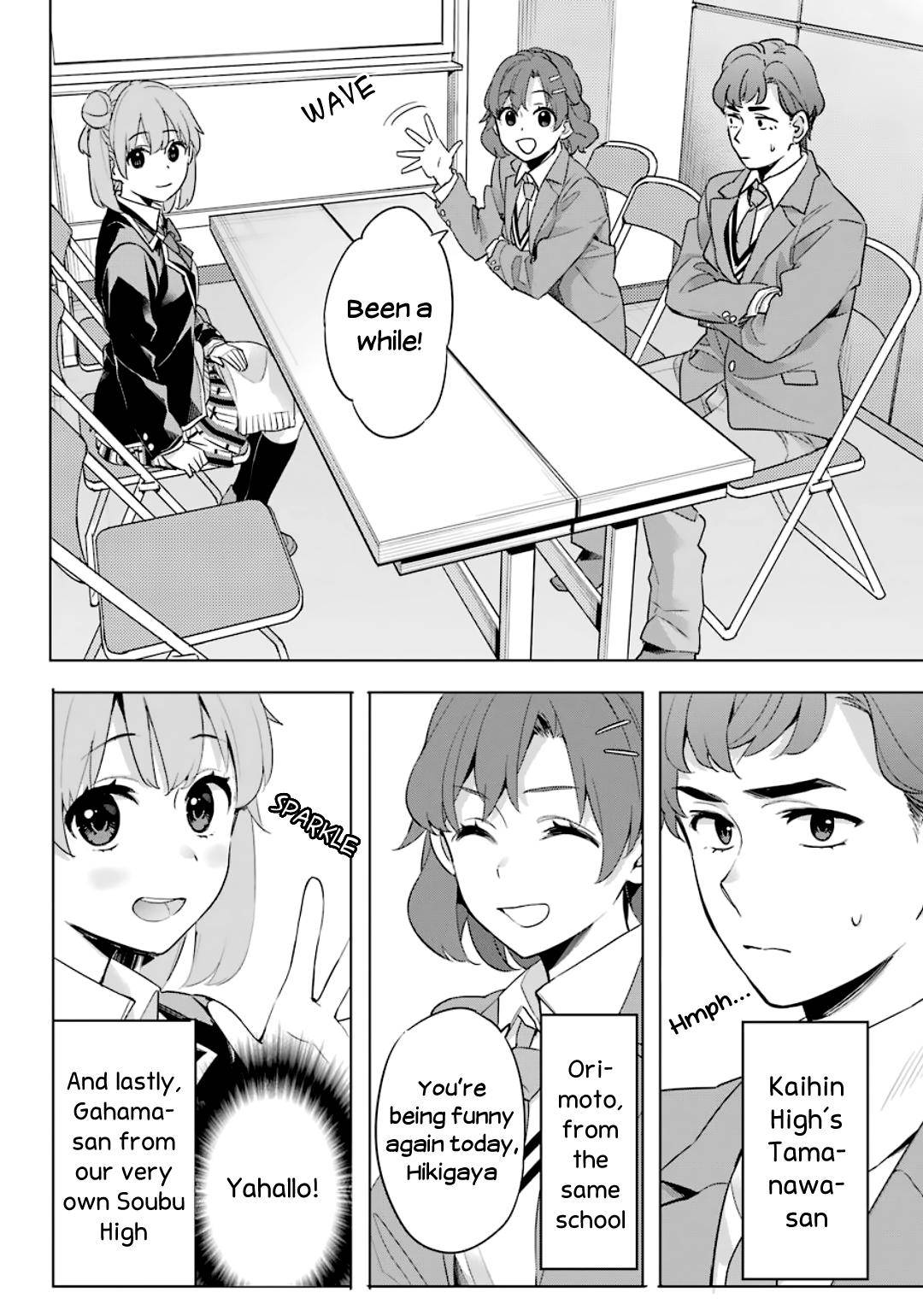 Yahari Ore no Seishun Love Come wa Machigatteiru -Mougenroku Chap 86 - Next Chap 87