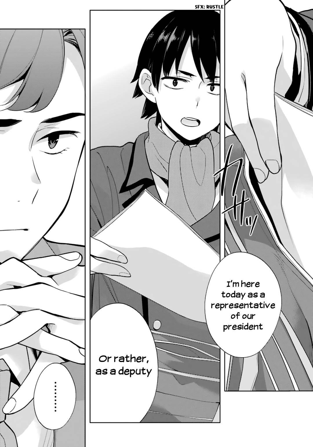 Yahari Ore no Seishun Love Come wa Machigatteiru -Mougenroku Chap 86 - Next Chap 87