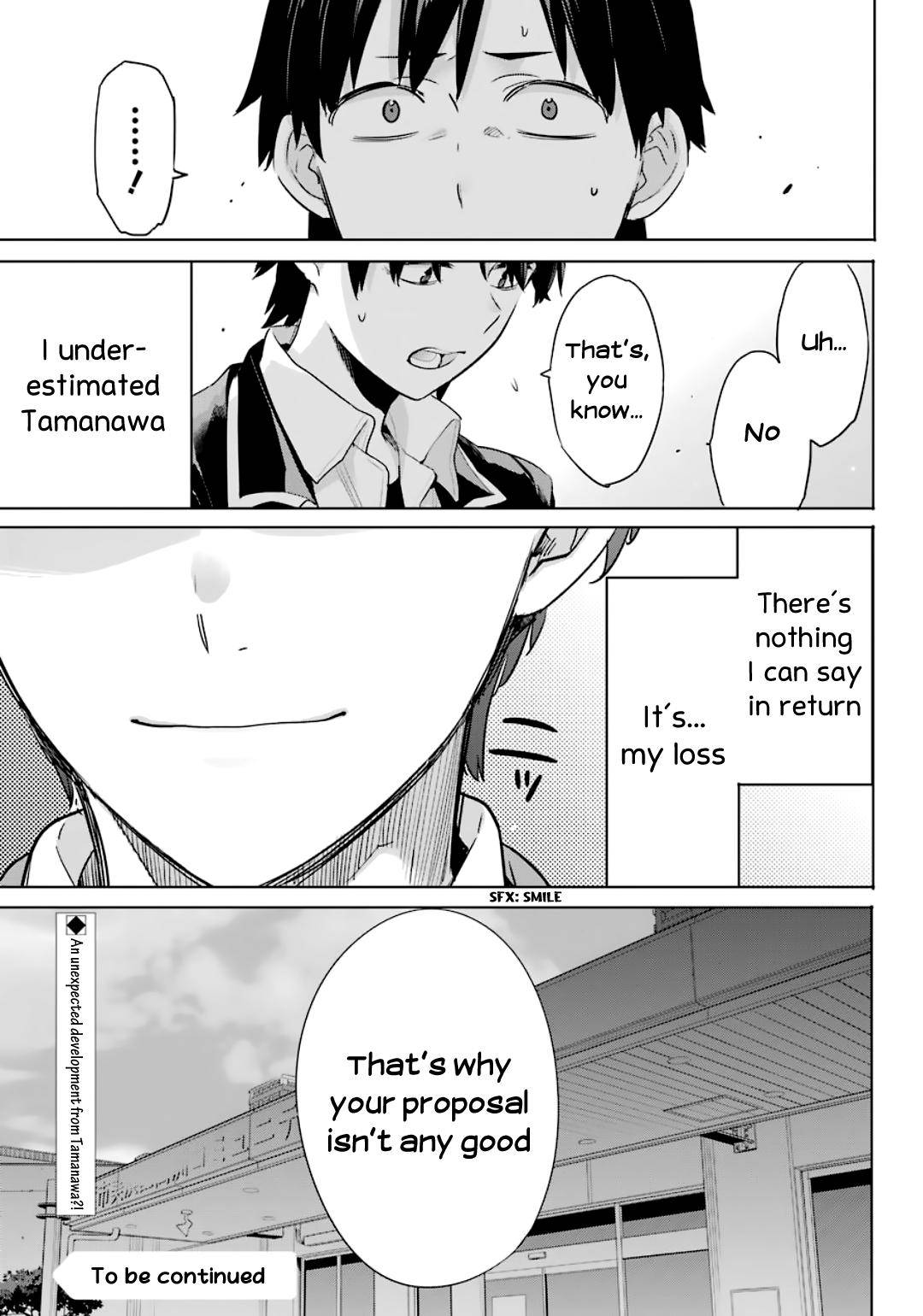 Yahari Ore no Seishun Love Come wa Machigatteiru -Mougenroku Chap 86 - Next Chap 87